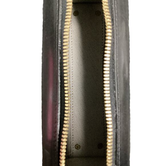 Never Used Vintage Dooney &Bourke Crossbody Women’s 1Size Leather Black & Yellow - Picture 7 of 9